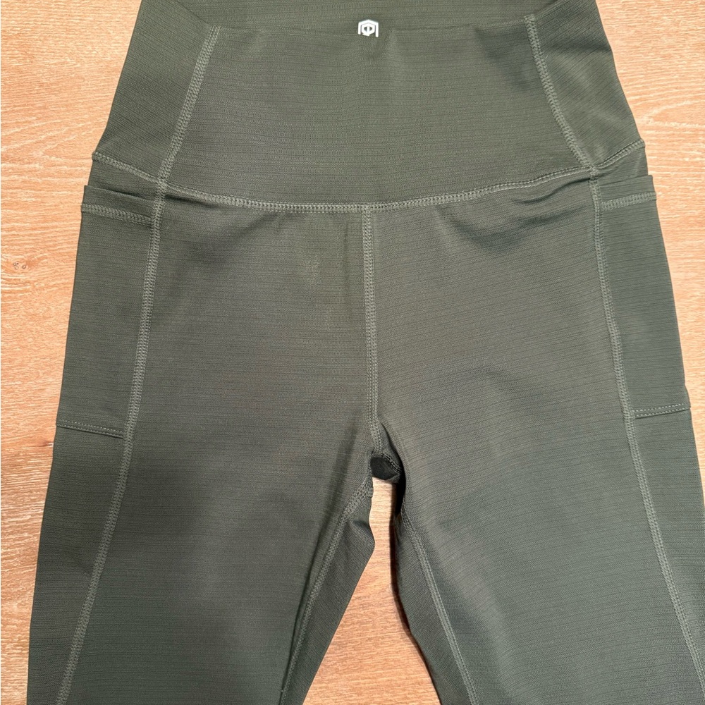 Born Primitive Olive Green High-Waist Leggings